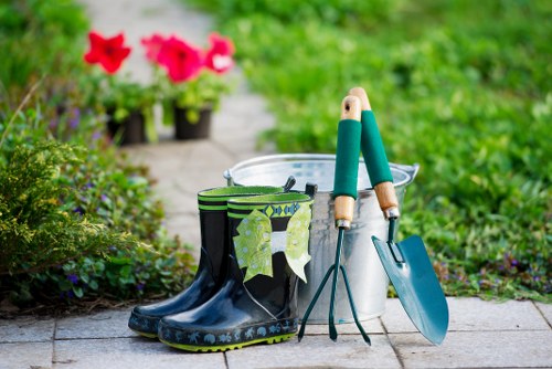 Landscaping pricing example for a Bow garden clearance