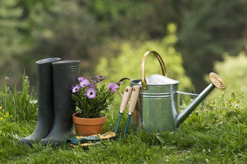Customer complaint process for landscaping work beginning with a site review