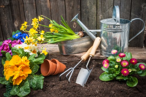 Accepted Landscaping Bow payment methods including Visa, Mastercard, PayPal and bank transfer