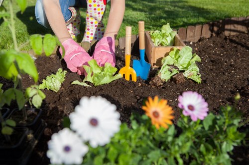 PCI compliant Landscaping Bow secure payments area with protected customer data